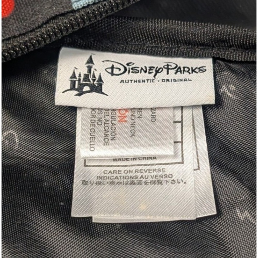 Walt Disney World Mickey Mouse Rainbow Silhouette Black Backpack Disney Parks - Picture 3 of 6